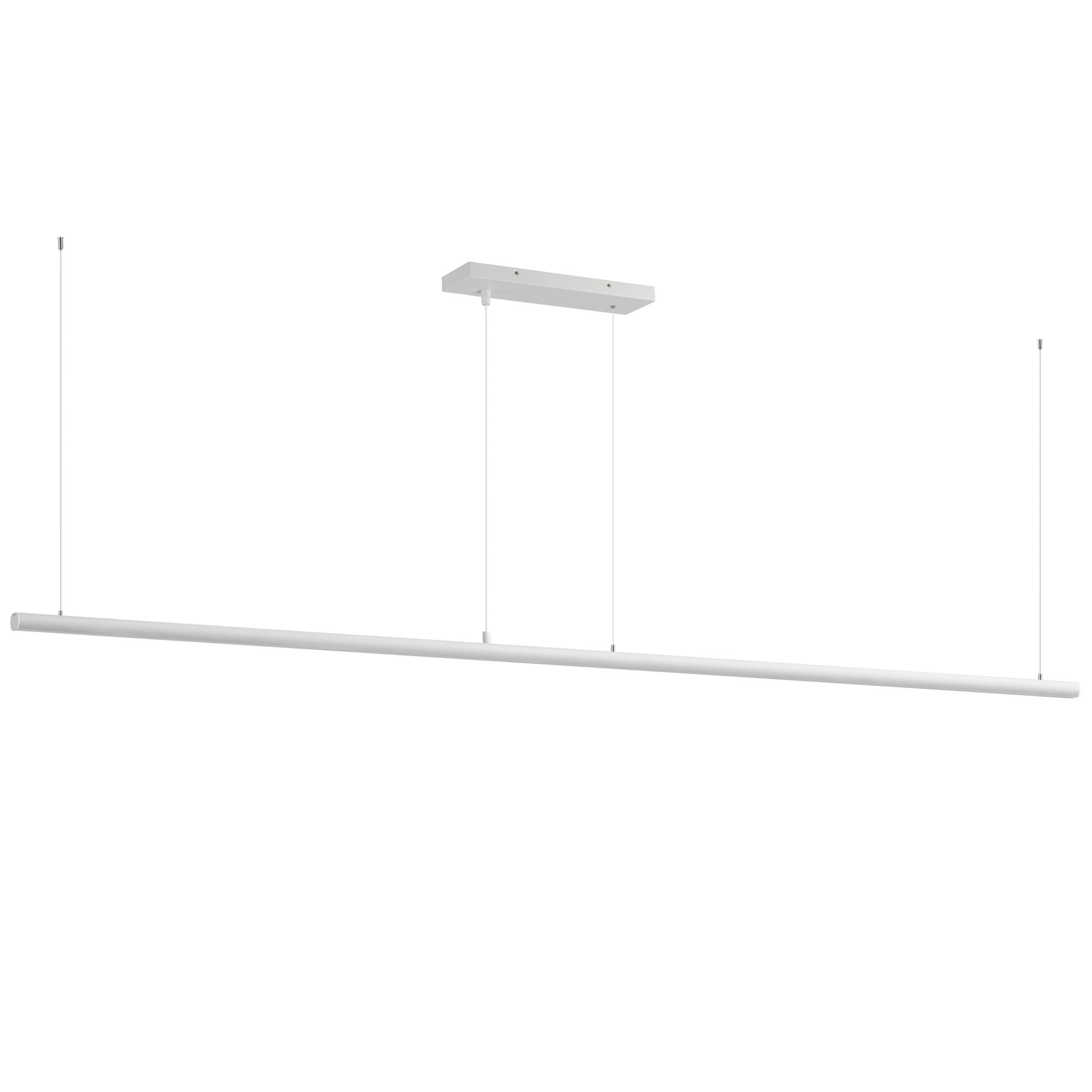 Photos - Chandelier / Lamp ET2 E26008-90 Continuum 94" Wide LED Linear Chandelier White Indoor Lighting Chandeliers E26008-90WT