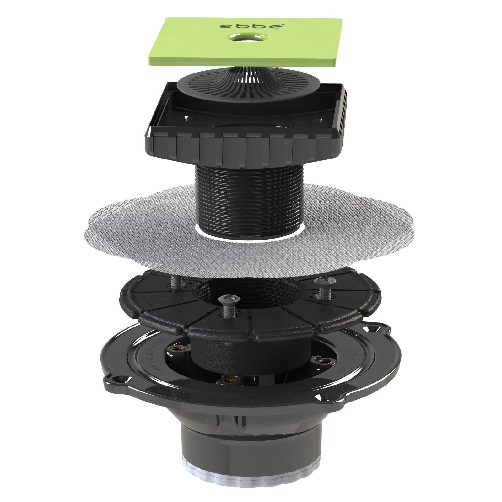 Photos - Shower System COLLAR Ebbe America E4024 Ebbe Rough-Ins PVC Clamp  Drain Bundle Showers Shower Drains Standard Drains 