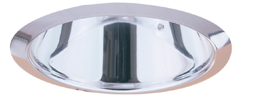 Photos - Chandelier / Lamp ELCO EL901 4" Airtight Smooth Cone Reflector Trim Clear Recessed Lights Recessed Trims Reflector Trims EL901C 