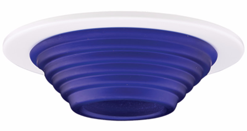 Photos - Chandelier / Lamp ELCO EL1453 4" Adjustable Decorative Trim Blue Recessed Lights Recessed Trims Decorative Trims EL1453BL 