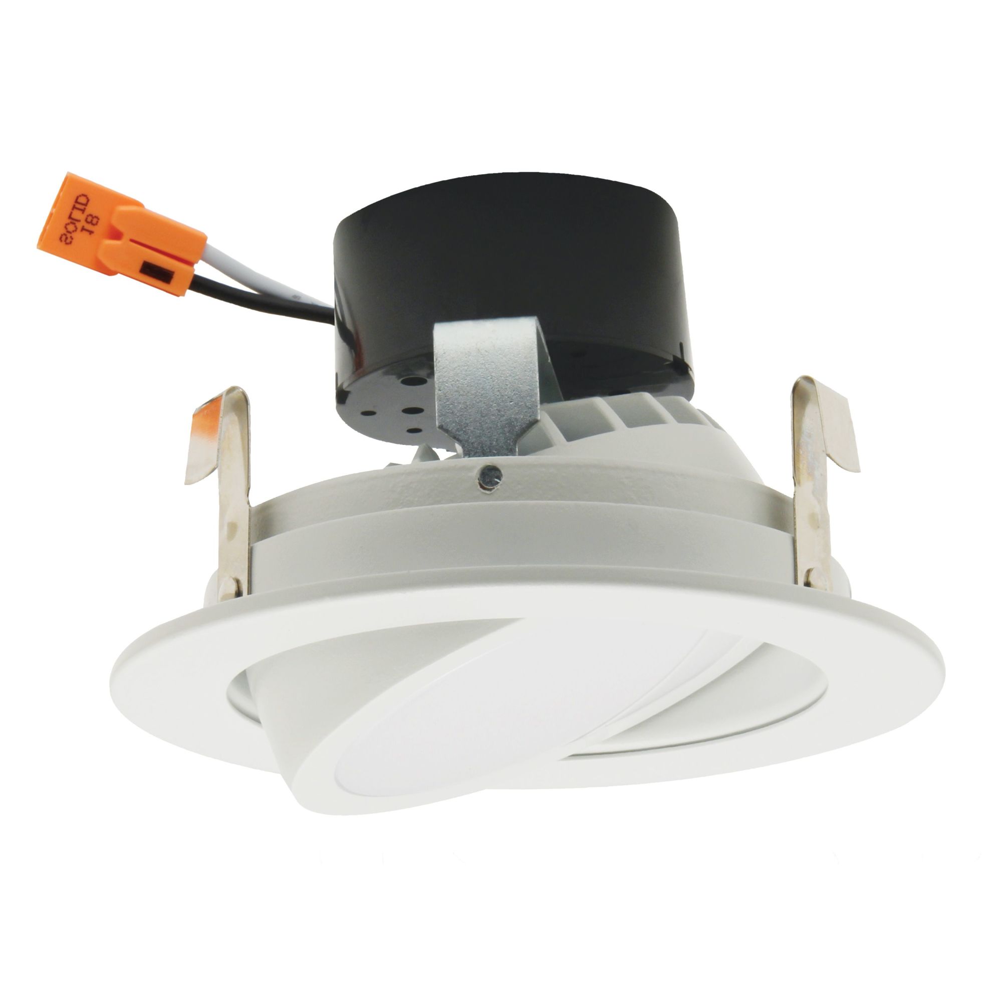 Photos - Chandelier / Lamp ELCO EL416CT5 4" Integrated LED Adjustable Recessed Trim - 700 Lumens 5000 Kelvin White Recessed Lights Recessed Trims EL416 