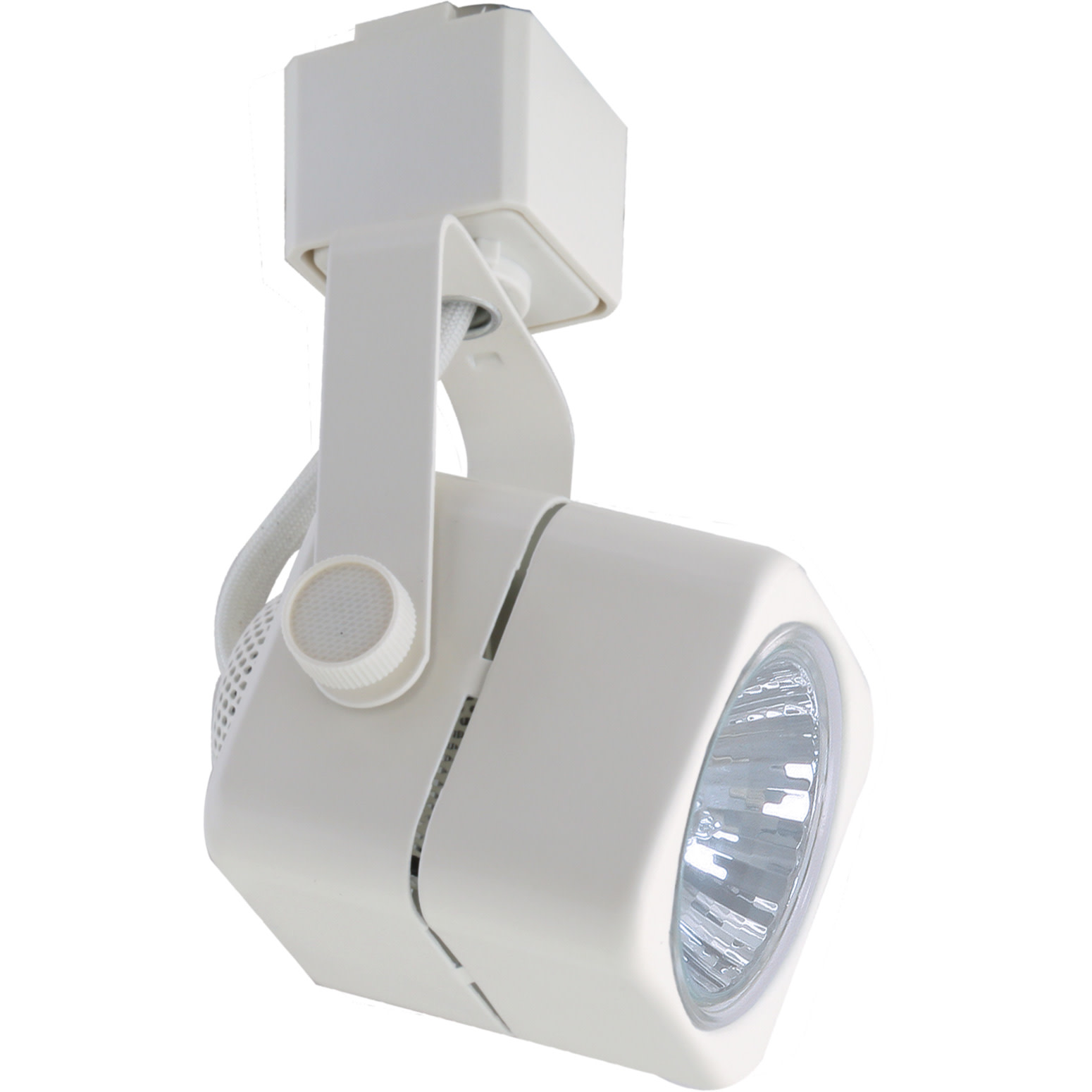 Photos - Chandelier / Lamp ELCO ET1632 Crown H-Track 5-1/8" Tall Track Head White Track Lighting Heads ET1632W 