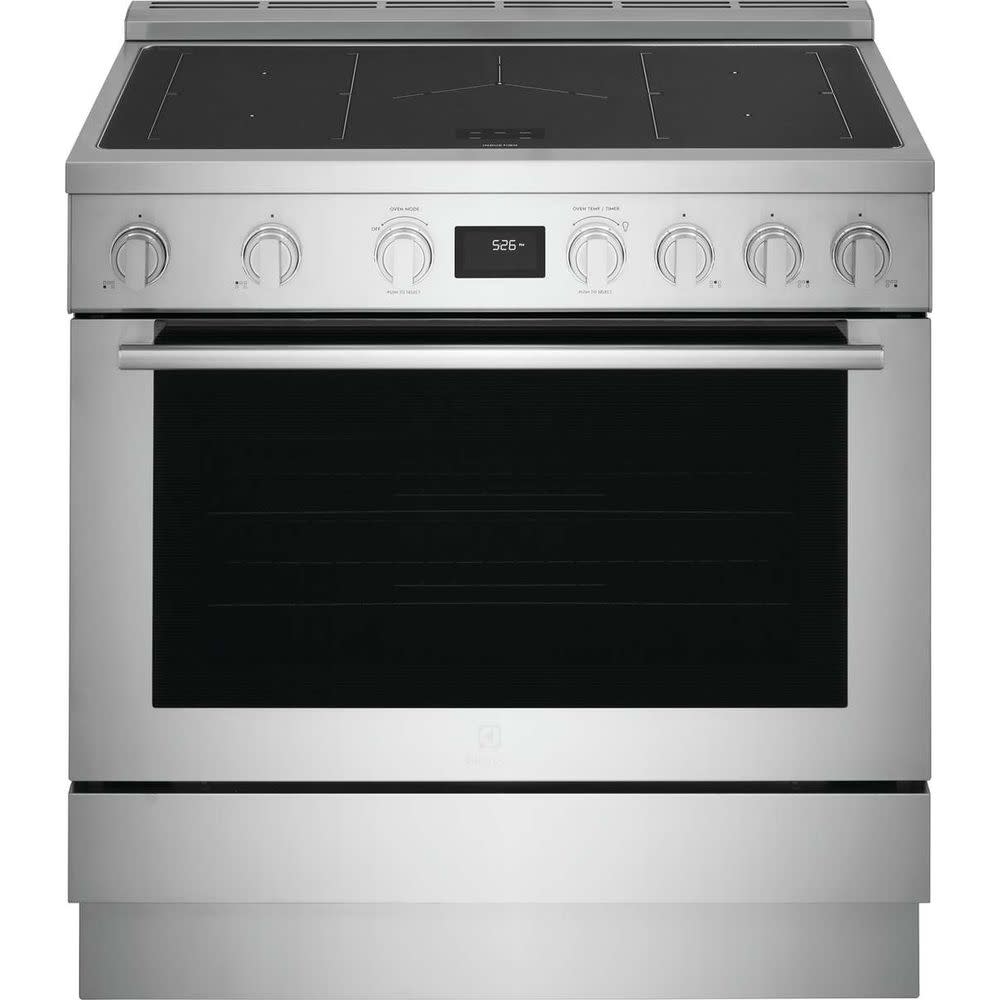 Photos - Cooker Electrolux ECFI3668A 36 Inch Wide 4.4 Cu. Ft. Free Standing Induction Range with True Convection Stainless Steel Cooking App