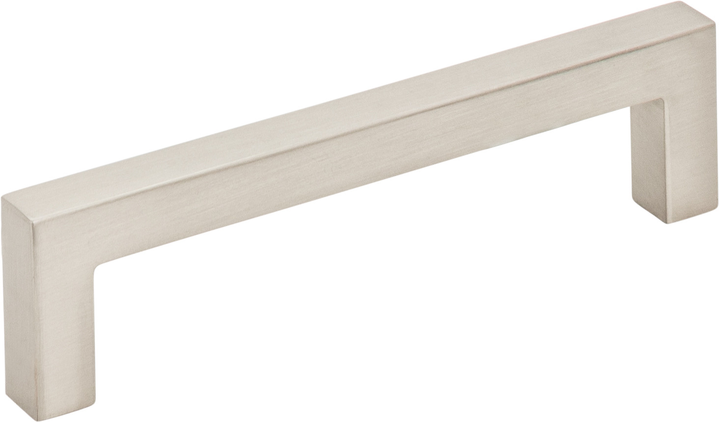 Photos - Furniture Hardware Elements 625-96 Stanton 3-3/4"  Center to Center Modern Square Cabinet Handle / Drawer Pull Satin Nickel Cabinet Hard (96 mm)