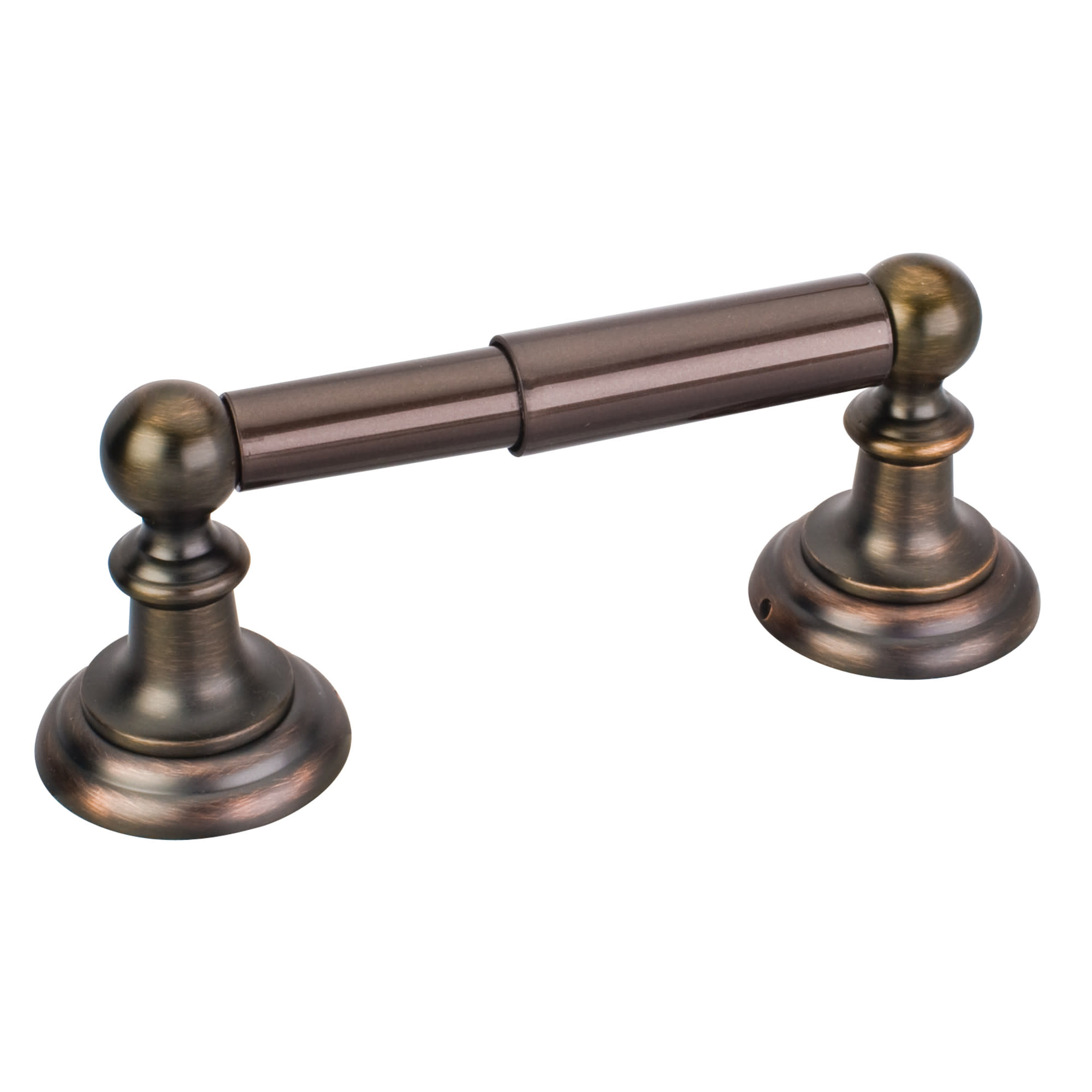 Photos - Toilet Paper Holder Elements BHE5-01 Fairview Wall Mounted Spring Bar  Brushed Oil Rubbed Bronze Bathroom Hardware and Access 