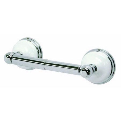 Photos - Toilet Paper Holder Elements Of Design EBA1118C Double Post from the Hot Springs Collection Chrome Bathroom Hardware and Acc