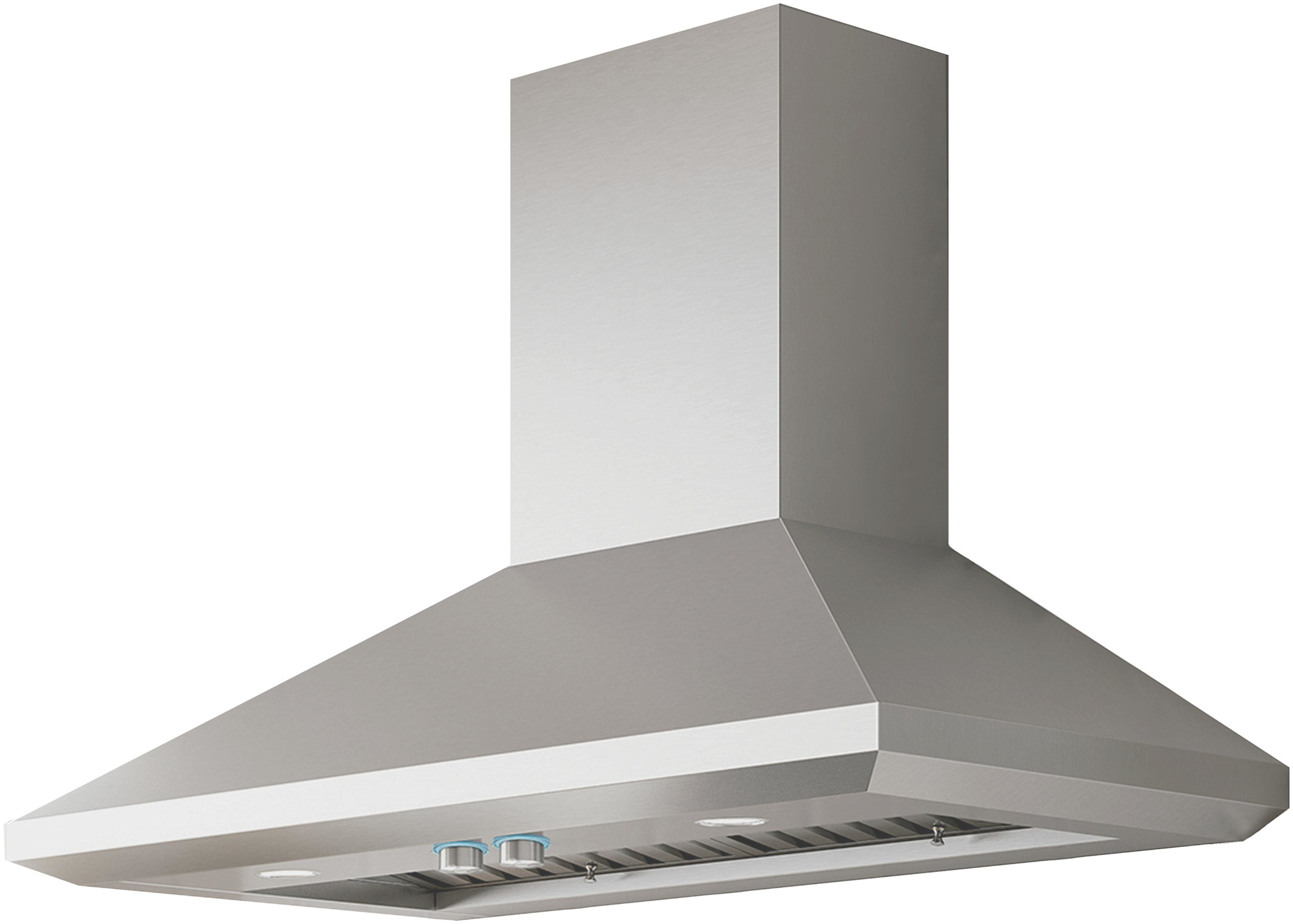 Photos - Cooker Hood Elica ELN1422 Leone Series 1200 CFM 42 Inch Wide Wall Mounted Range Hood Stainless Steel Cooking Appliances Range Hoods Wall 