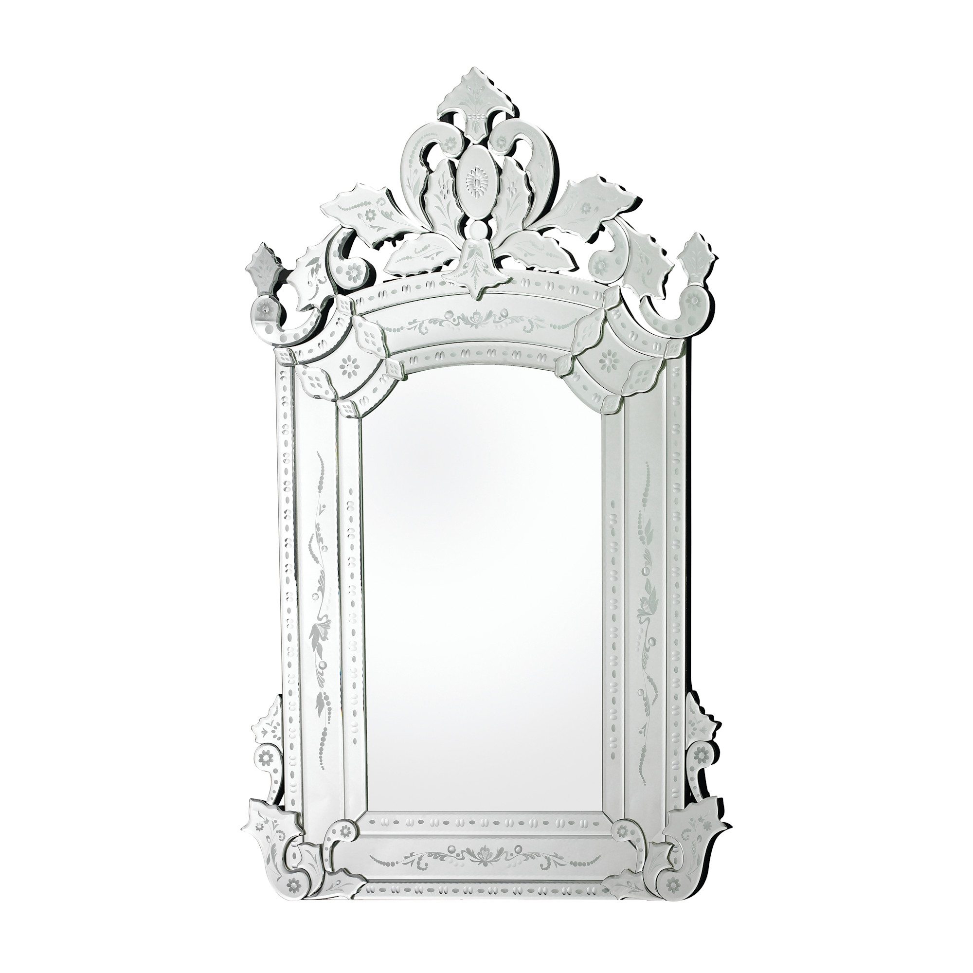 Photos - Wall Mirror Elk Home 114-51 38" W x 58" H Arched Framed Bathroom Mirror Clear Home Decor Mirrors Accent Mirror