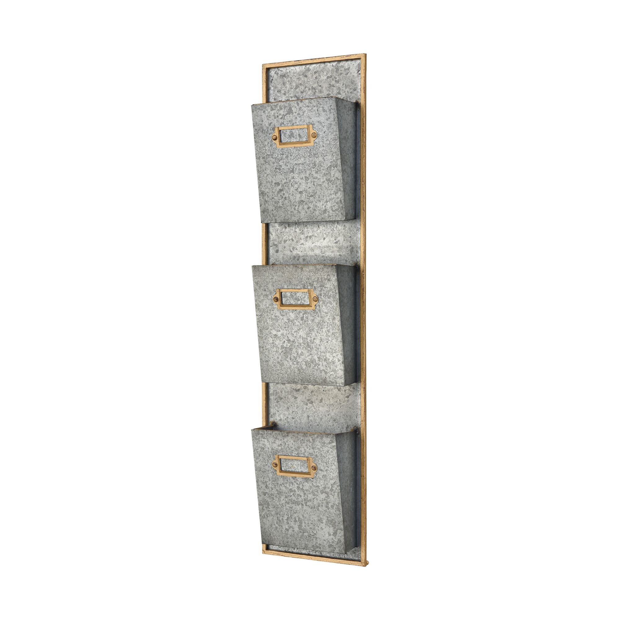 Photos - Wall Shelf Unit Elk Home 3138-500 Whitepark Bay 33-1/2" x 7-7/8" Wall Mounted Shelving  Pewter / Gold Home Decor Wall Decor Shelves 