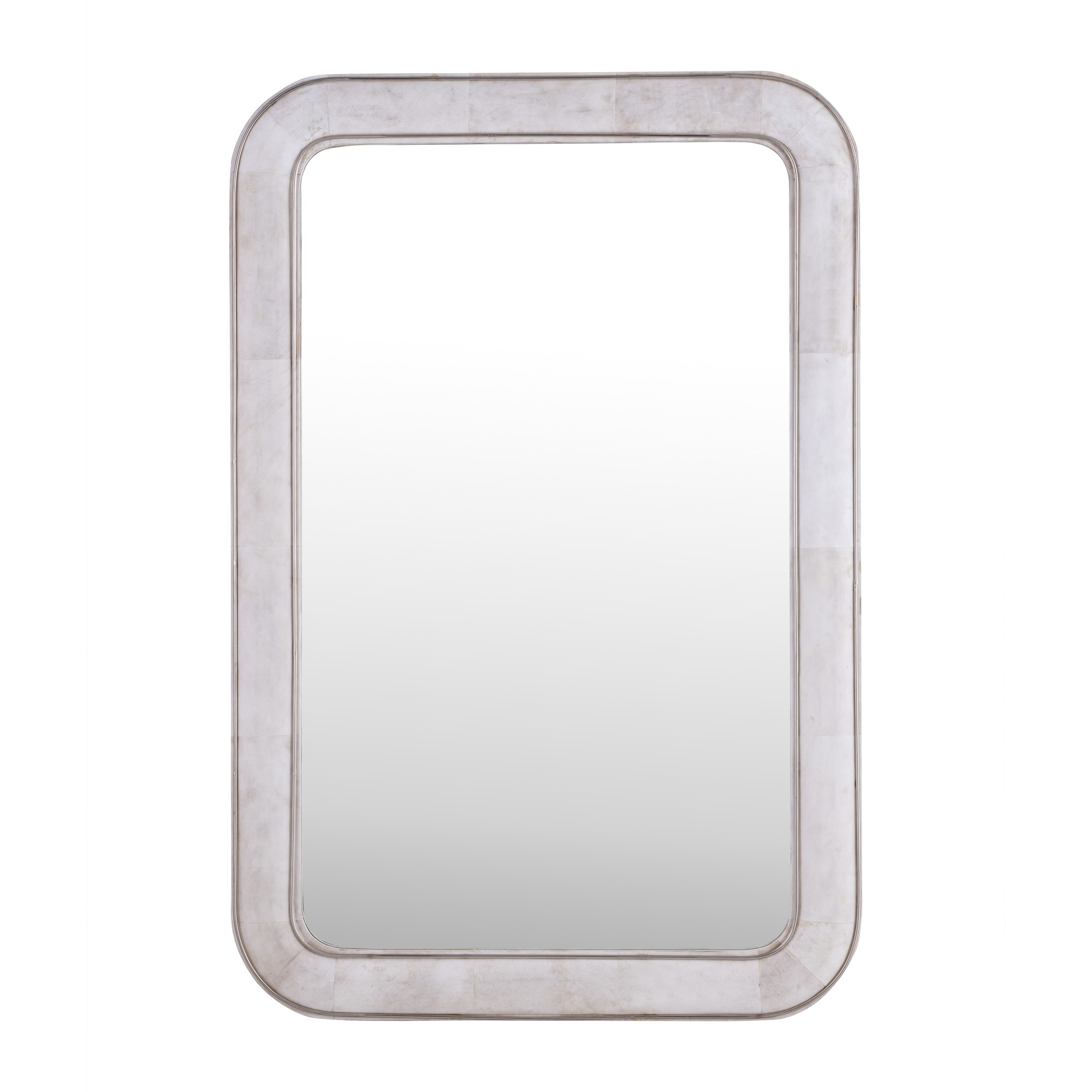 Photos - Wall Mirror Burton Elk Home H0896-11946  48" x 32" Medium Density Fiberboard  Accent Mirror Parchment Home Decor Mirrors Accent Mirr (MDF)