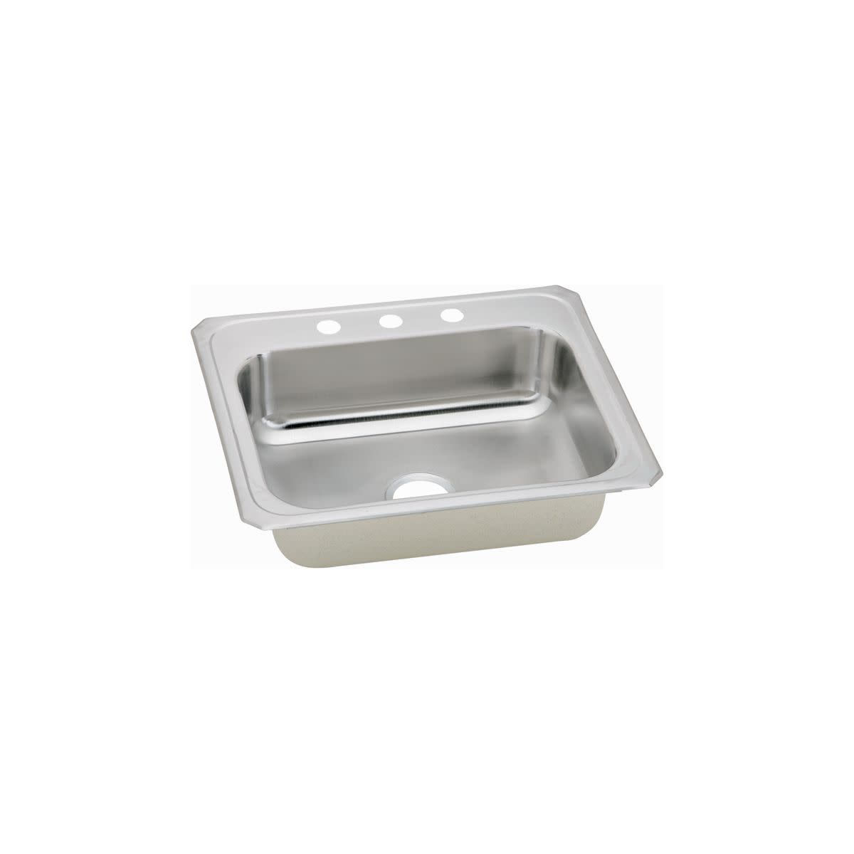 Photos - Kitchen Sink Elkay CR3122 Celebrity 31" Single Basin 20-Gauge Stainless Steel  for Drop In Installations with SoundGuard Tech 