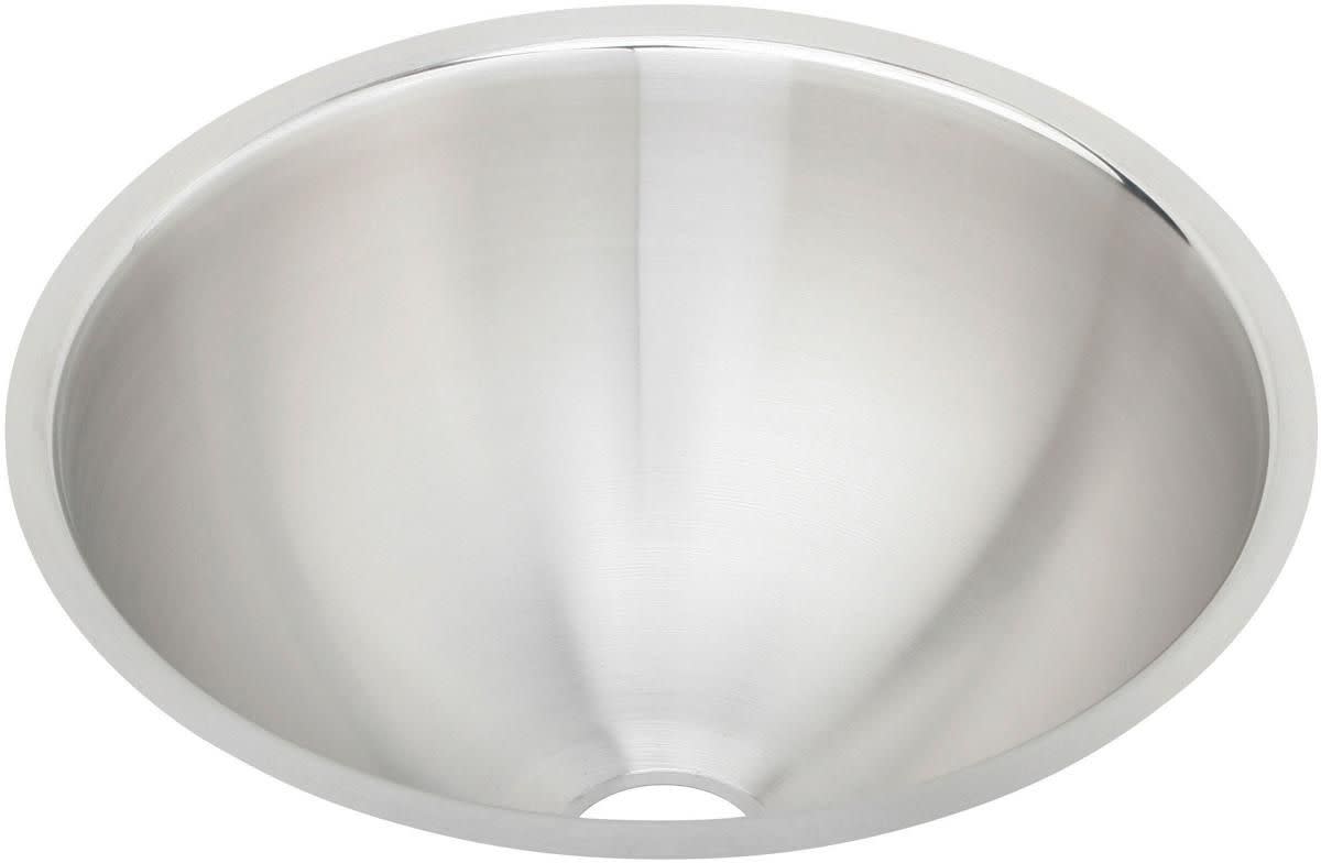 Photos - Bathroom Sink Elkay ELUH12 Asana 14-3/8" Circular Stainless Undermount  Stainless Steel Sinks s Sinks Only 