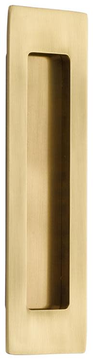 Photos - Other for Repair Emtek 220307 Modern Rectangular 7 Inch Tall Rectangular Flush Door Pull French Antique Hardware Accessories and Parts Pocket 