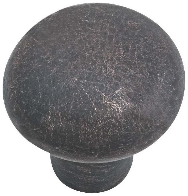 Photos - Furniture Hardware Emtek 86117 Sandcast Round 1-3/4 Inch Mushroom Cabinet Knob from the Sandcast Bronze Collection Medium Bronze Cabinet Hardwa 