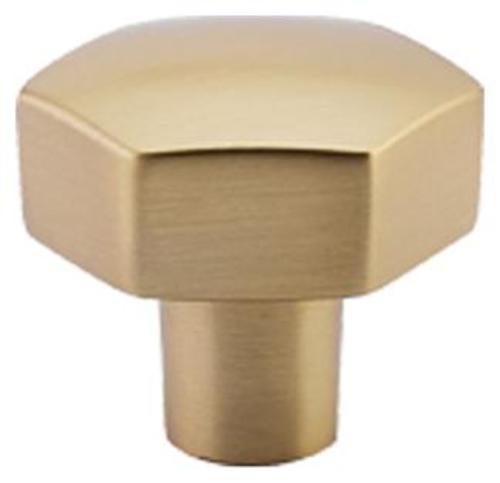Photos - Furniture Hardware Emtek 86458 Mod Hex 1-1/2 Inch Geometric Cabinet Knob from the Urban Modern Collection Satin Brass Cabinet Hardware Knobs Ge 