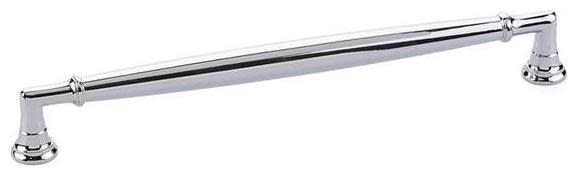 Photos - Furniture Hardware Emtek 86478 Westwood 8 Inch Center to Center Handle Cabinet Pull from the Transitional Heritage Collection Polished Chrome C 