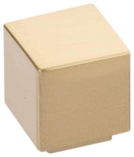 Photos - Furniture Hardware Emtek 86701 Allerton 1-1/8 Inch Square Cabinet Knob Satin Brass Cabinet Hardware Knobs Square 