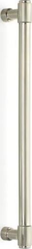 Emtek BTB86693 Jasper 12 Inch Center to Center Appliance Pull Set from the Industrial Modern Collection - Back to Back Mounting Satin Nickel Cabinet