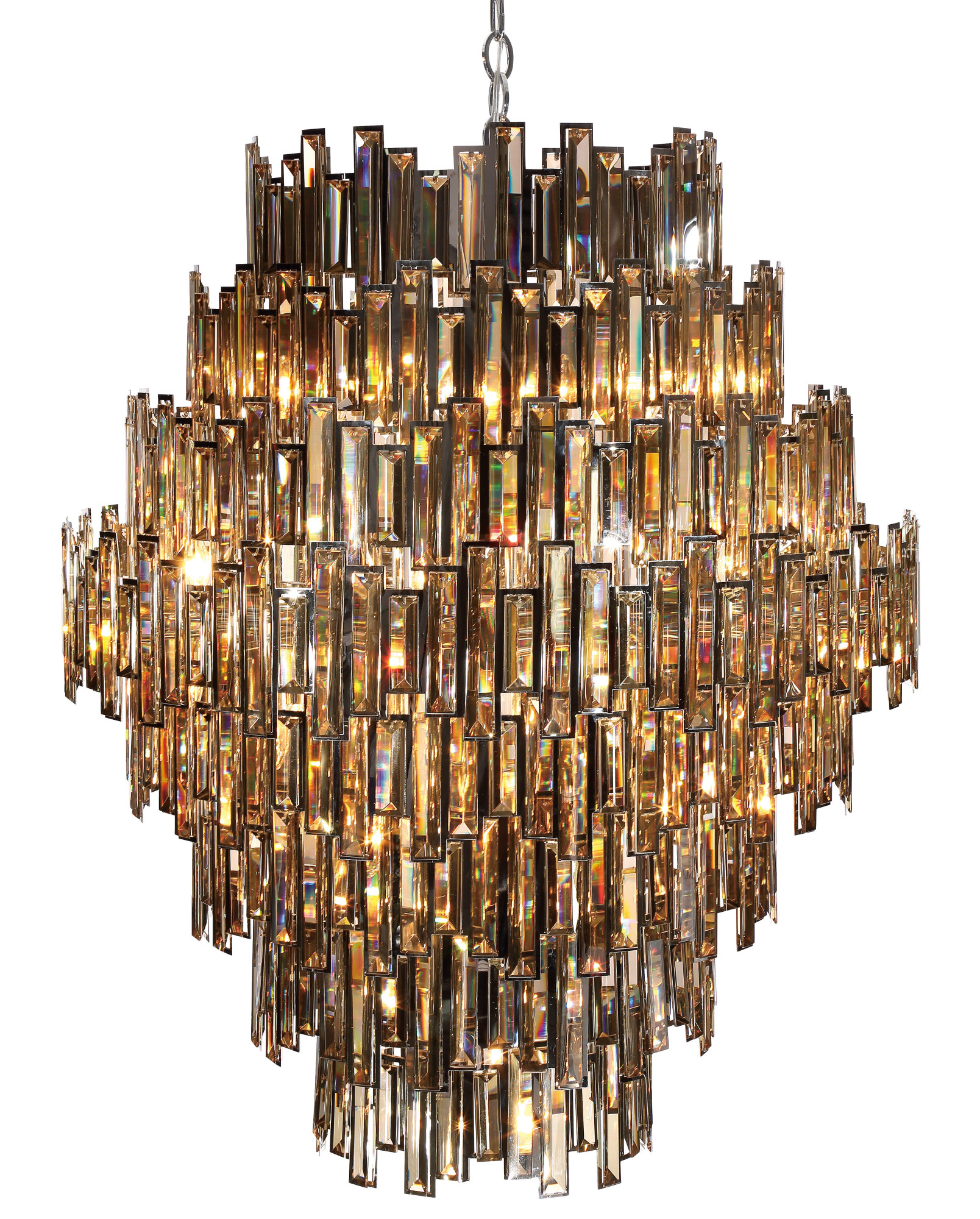 Photos - Chandelier / Lamp Vienna Acoustics Eurofase Lighting 31889 Vienna 28 Light 40" Wide Crystal Chandelier Chrome Indoor Lighting Chandeliers 31889-018 