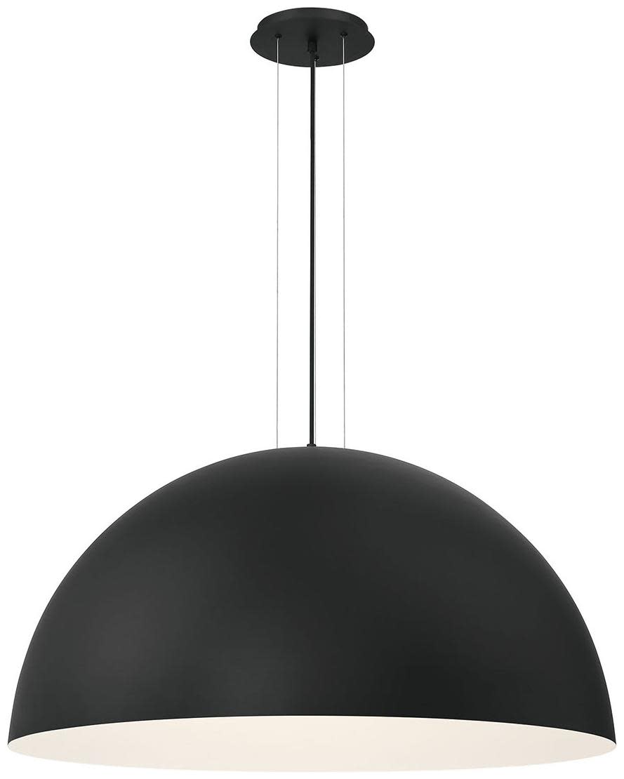 Photos - Chandelier / Lamp Wide Eurofase Lighting 37224 Laverton 36"  LED Suspension Pendant Black Indoor Lighting Pendants 37224-011 