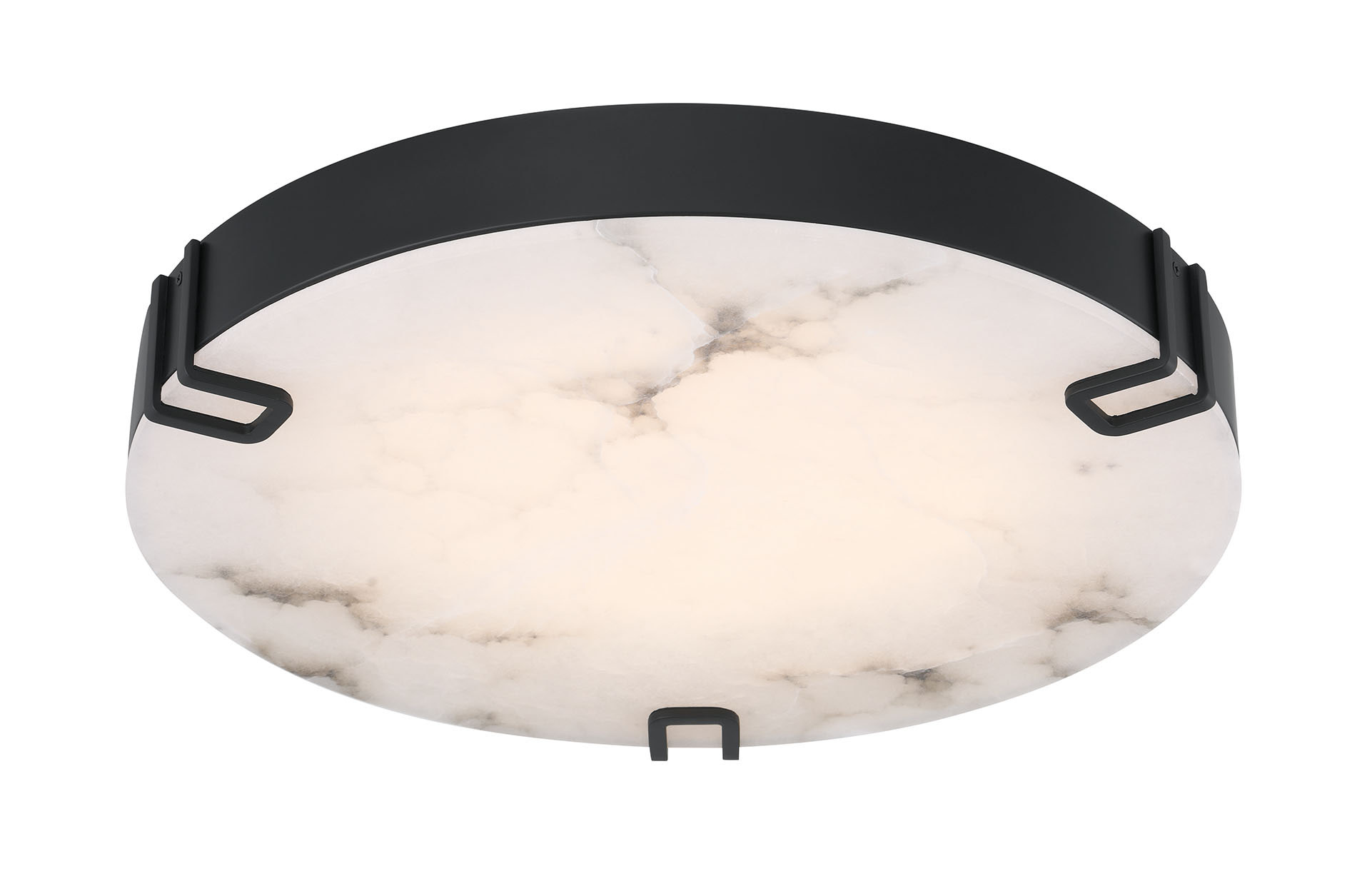 Photos - Chandelier / Lamp Eurofase Lighting 48959 Noga 22" Wide Flush Mount Drum Ceiling Fixture Matte Black Indoor Lighting Ceiling Fixtures Flush Mo
