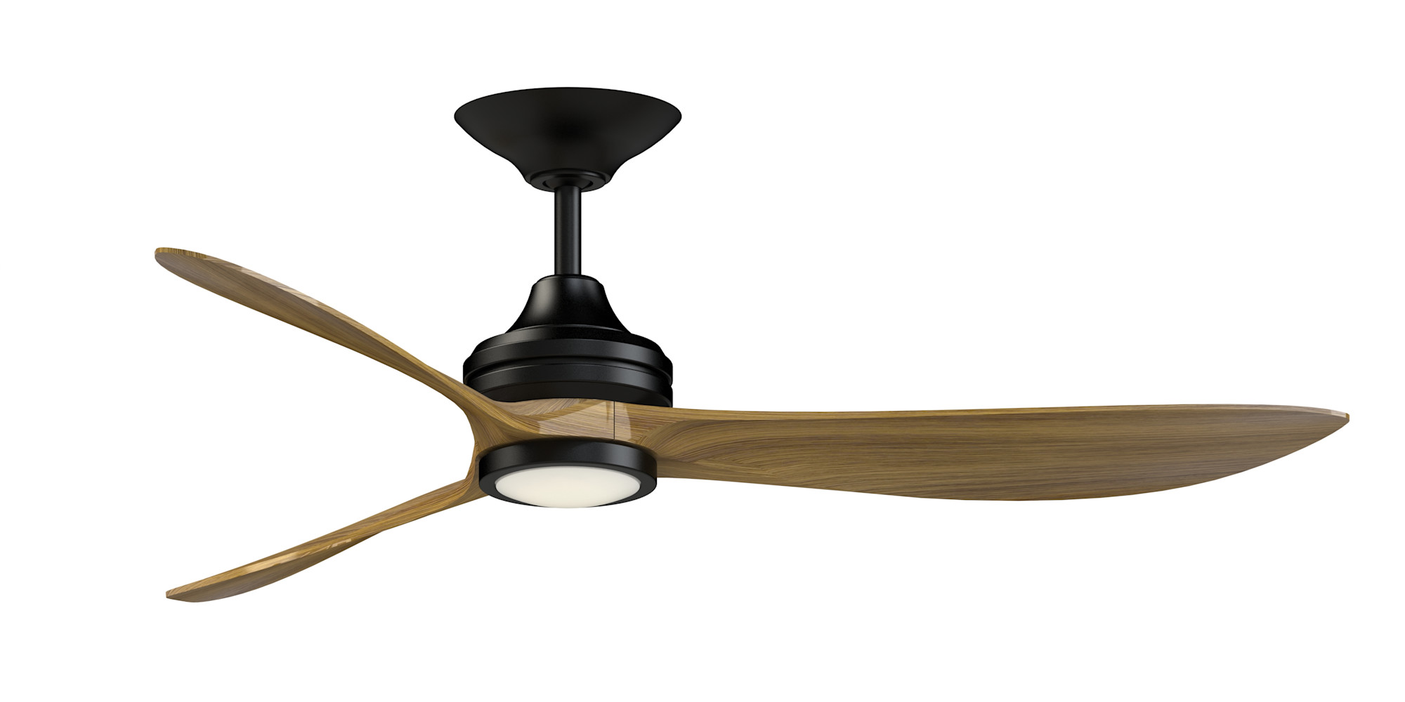 Photos - Fan Blade imation FPD6725 Aviara 60" 3  Indoor / Outdoor Smart LED Ceiling  Black / Koa s Ceiling s Indoor Ceiling Fa 