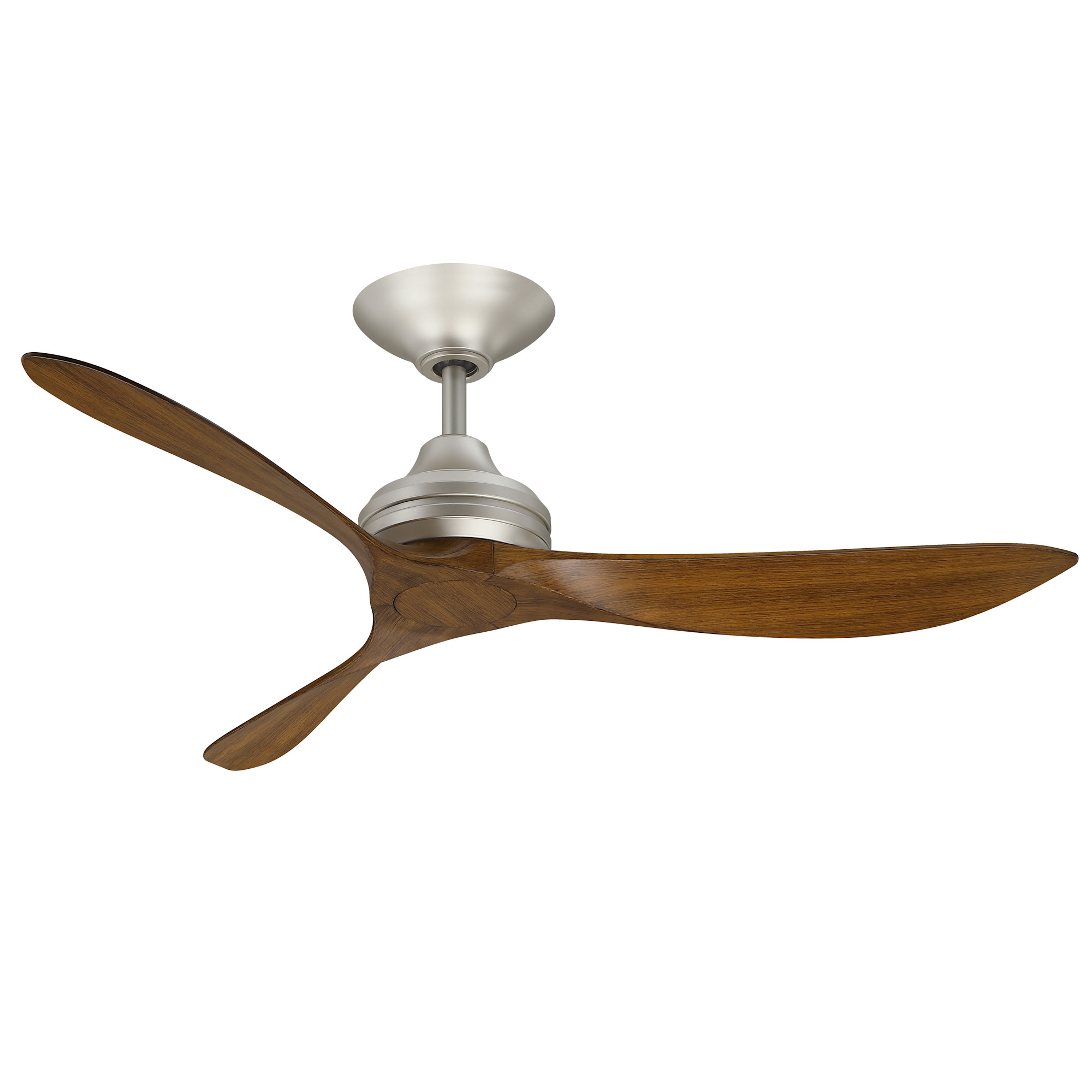Photos - Fan Coastal imation Aviara -52-KIT Aviara  52" 3 Blade Indoor / Outdoor Smart Ceiling  with Remote Control Brushed N 
