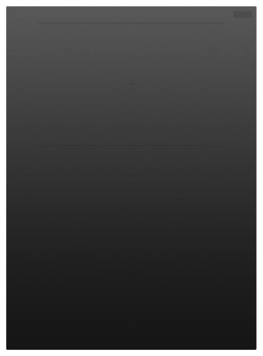 Photos - Hob Fisher & Paykel Fisher and Paykel CI152D1 15 Inch Wide 2 Burner Electric Auxiliary Modular Induction Cooktop with SmartZone Black Cooking Ap 