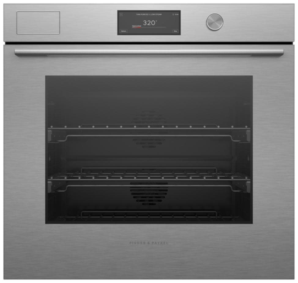 Photos - Oven Fisher & Paykel Fisher and Paykel OB30SCPSU3 11 Series Contemporary 30 Inch Wide 4.9 Cu. Ft. Electric Single  Brushed Silver Cooking App 