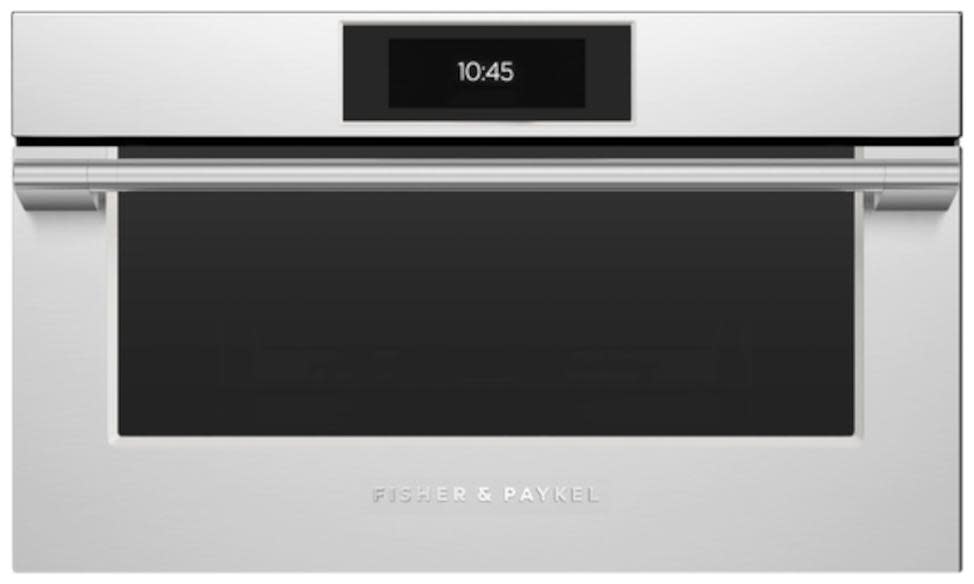 Photos - Oven Fisher & Paykel Fisher and Paykel OM30NPU3 Series 9 Professional 30 Inch Wide 1.9 Cu. Ft. Electric Speed Stainless Steel Cooking Applia