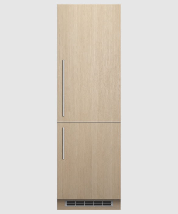 Photos - Integrated Fridge Fisher & Paykel Fisher and Paykel RB2470BR2 21 Inch Wide 9.5 Cu. Ft. Energy Star Certified Panel Ready Column Bottom Mount Refrigerator and 