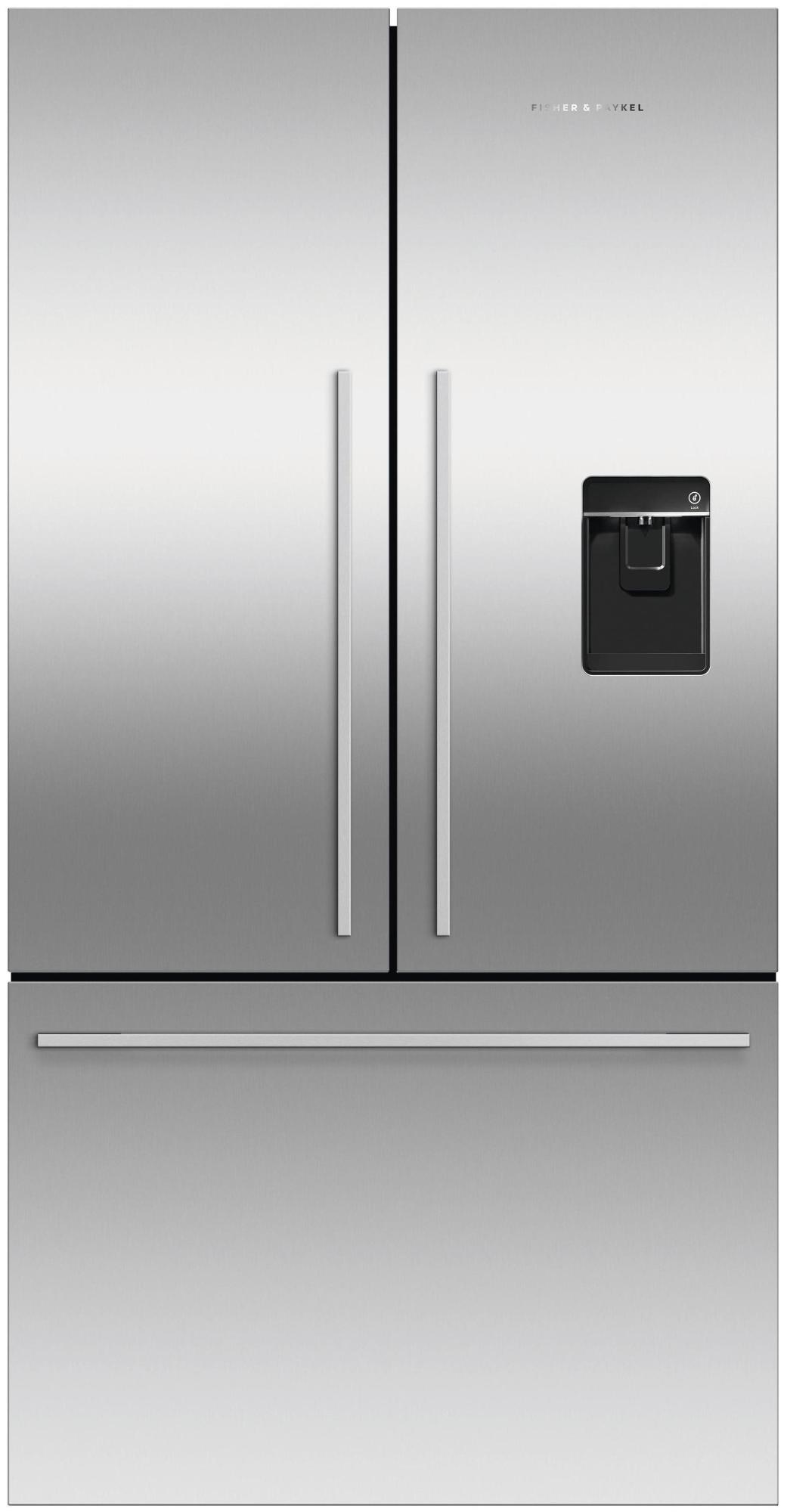 Photos - Fridge Fisher & Paykel Fisher and Paykel RF201ADUSX5 N 36 Inch Wide 20.1 Cu. Ft. Energy Star Rated French Door ActiveSmart Refrigerator with Ice an