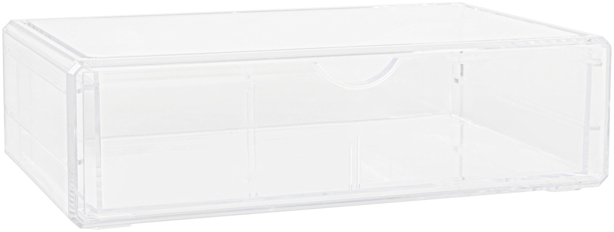 Photos - Desk Organiser Flash Furniture BE-PB9500-MS Brody 2" Tall Office Organizer for Notebooks and Pencils Clear Storage and Organization Office 