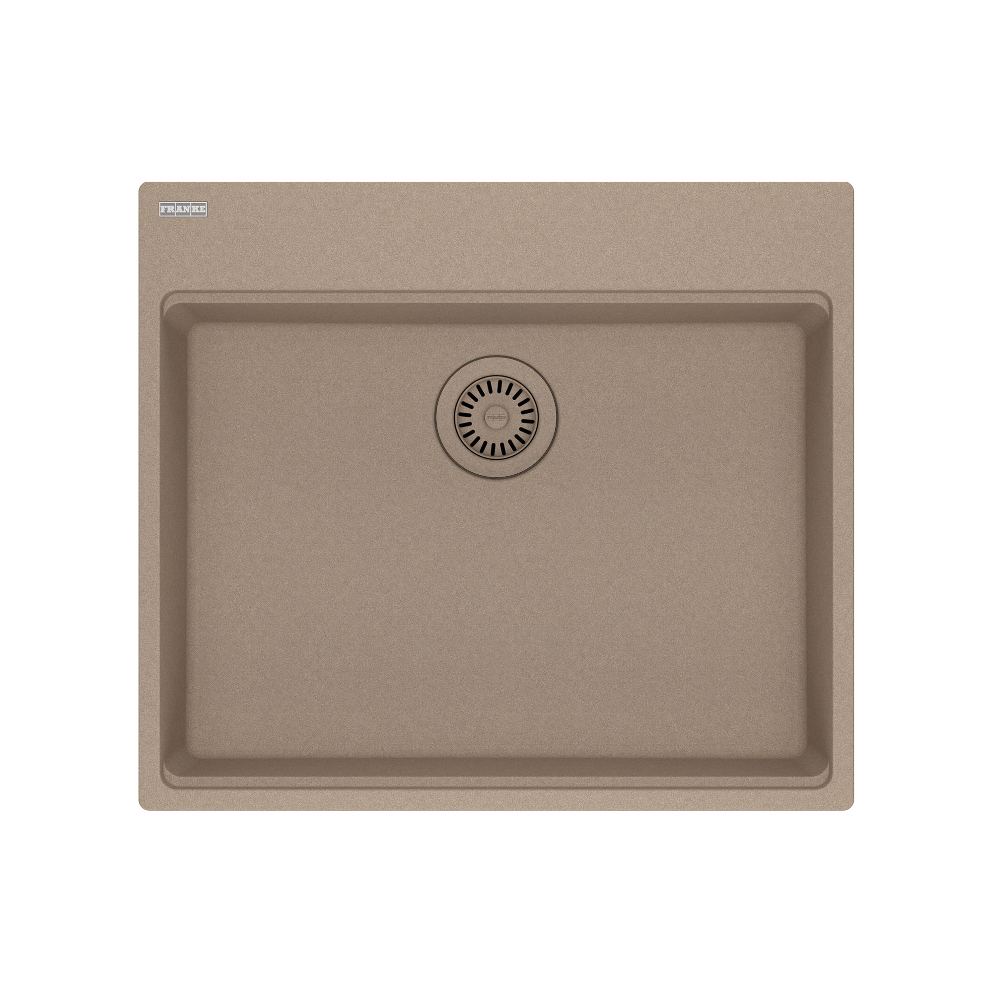 Photos - Kitchen Sink Franke MAG61023ADA Maris 25" Drop In Single Basin Granite ADA Accessible  Oyster Sinks s MAG61023ADA 