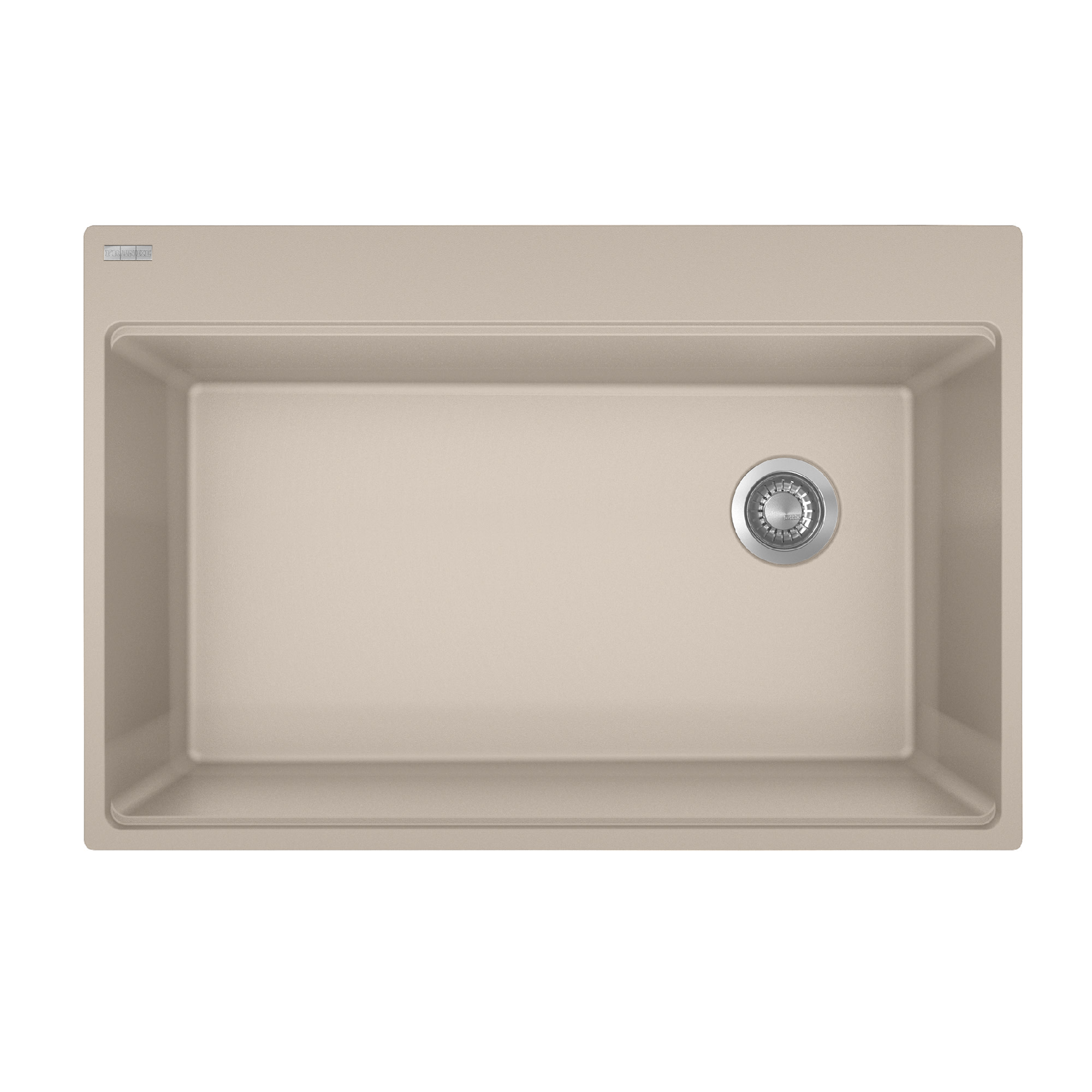 Photos - Kitchen Sink Franke MAG61031OW Maris 33" Drop In Single Basin Granite  with Offset Rear Drain Champagne Sinks s M 
