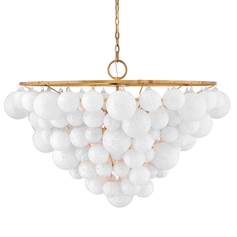 Photos - Chandelier / Lamp Wide Fredrick Ramond FR41568 Marabel 10 Light 48"  Ring Chandelier Distressed Brass Indoor Lighting Chandeliers FR41568DA 