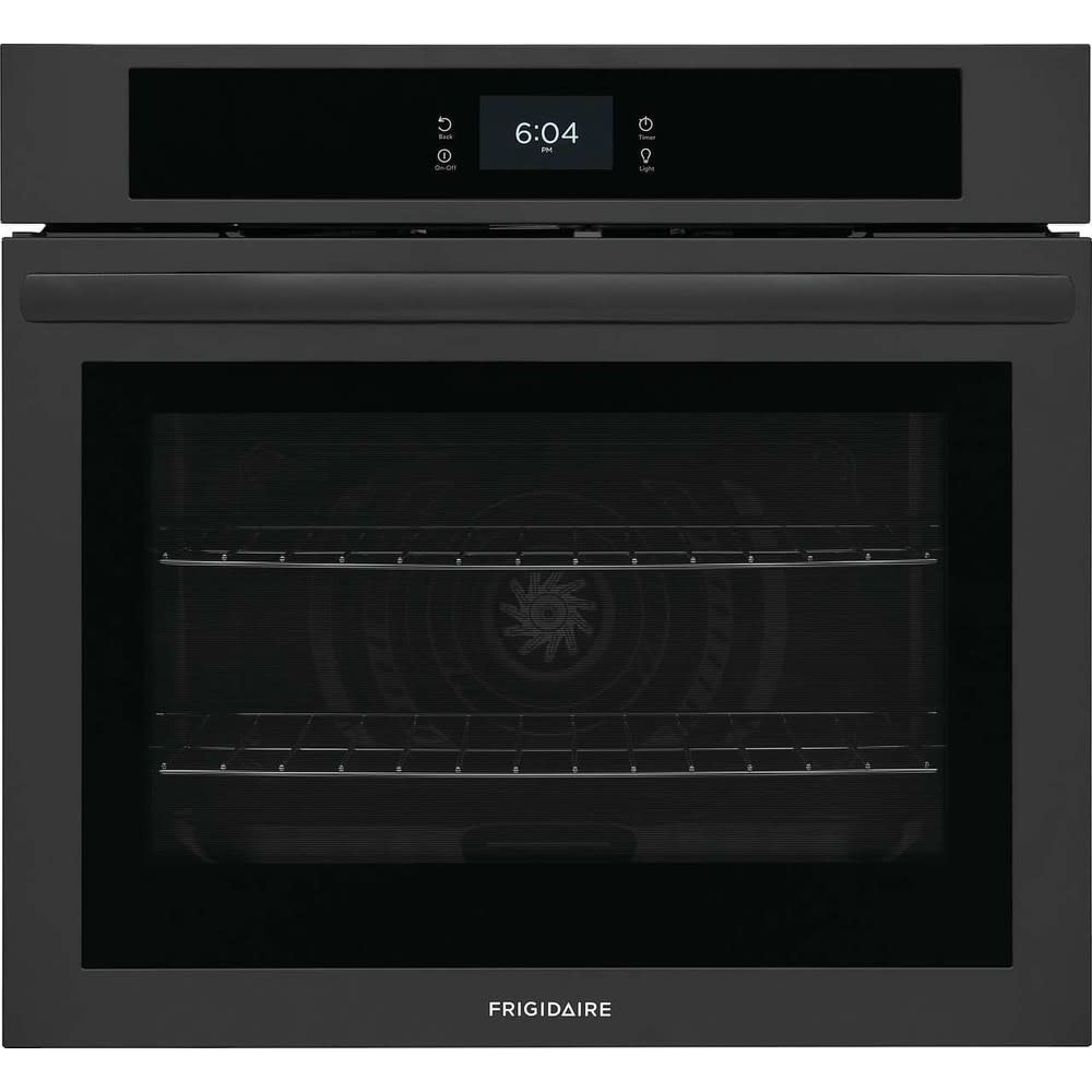 Photos - Oven Frigidaire FCWS3027A 30 Inch Wide 5.3 Cu. Ft. Single Electric Wall with Fan Convection and Touchscreen Control Panel Bl