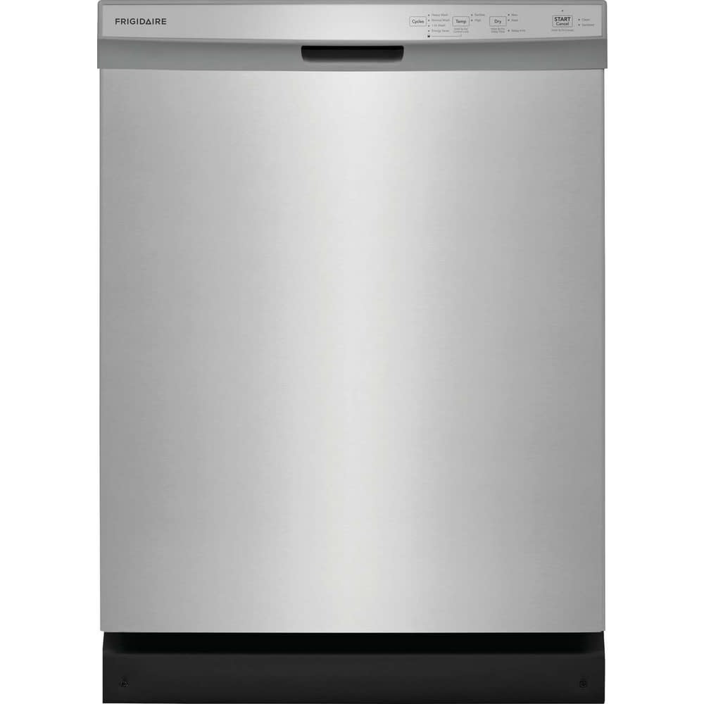 Photos - Integrated Dishwasher Frigidaire FDPC4314A 24 Inch Wide 14 Place Setting Built-In Front Control Dishwasher with 5 Wash Cycles and MaxDry™ Stainles 