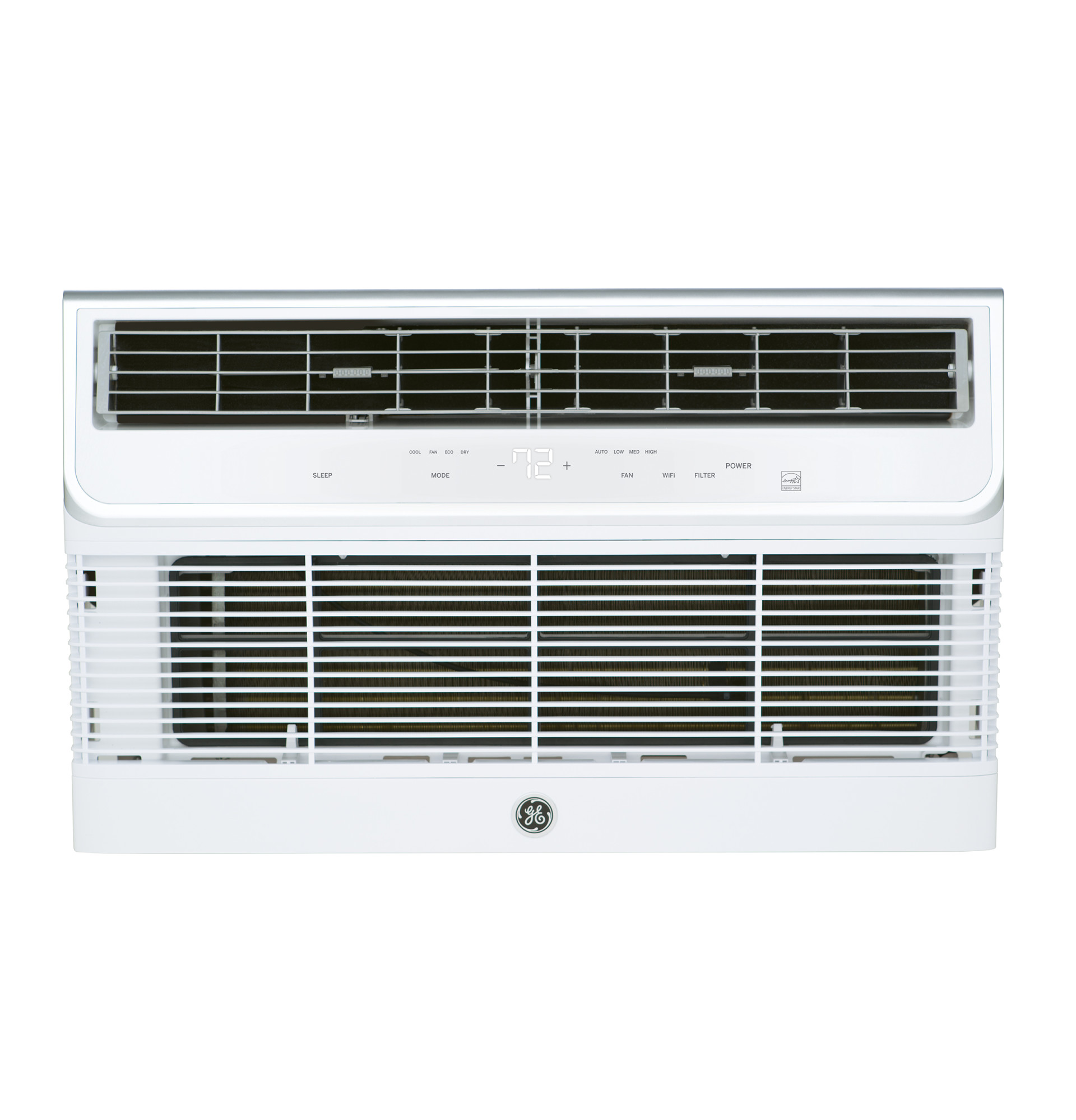Photos - Air Conditioner General Electric GE AJCQ08AWJ Volt 8300 BTU 115V Through Wall  with Three Fan Speeds and Dry Mode White Cooling Cooling Only R 