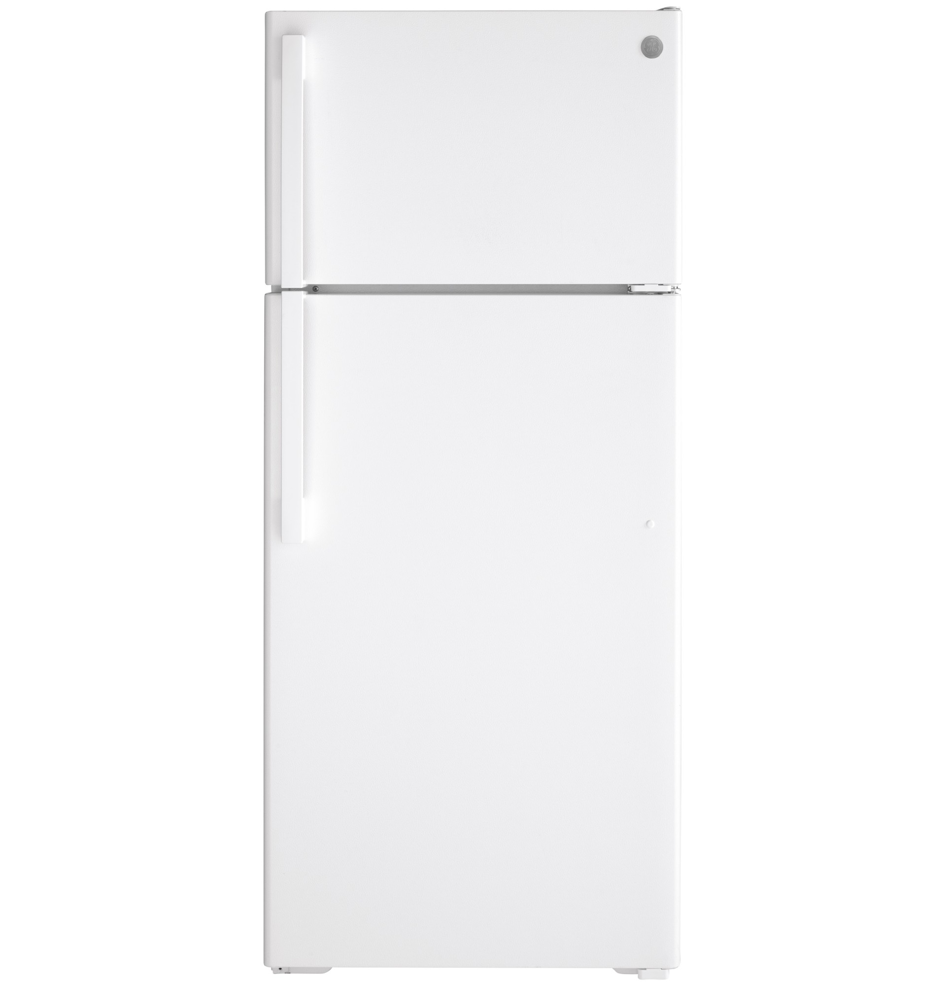 Photos - Fridge General Electric GE GTS18DTNR 28 Inch Wide 17.5 Cu. Ft. Top Mount Refrigerator with LED Lighting and Adjustable Wire Shelves White Refrigerat