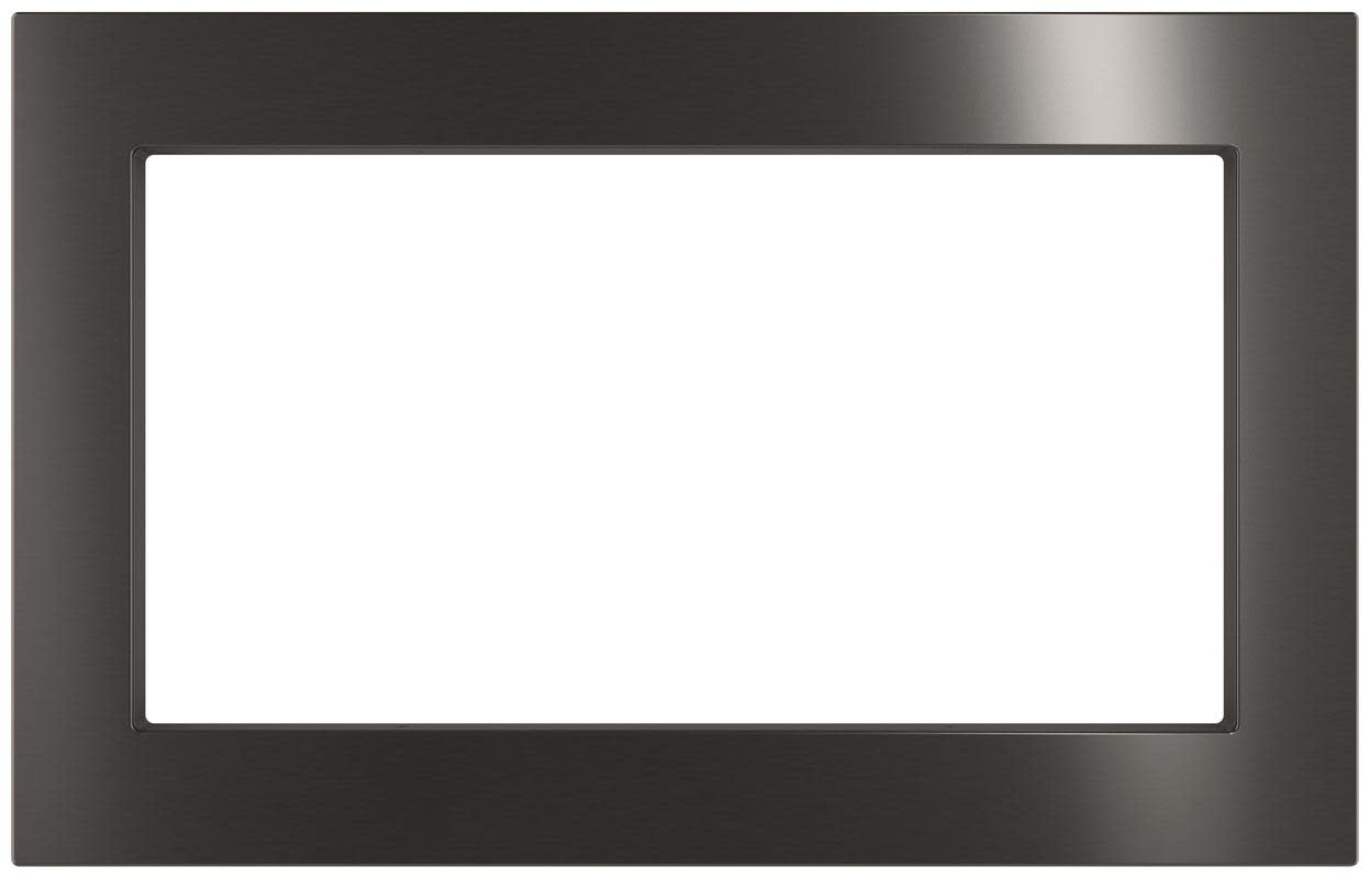 Photos - Microwave General Electric GE JX7227 27 Inch Wide Trim Kit for Built-In  Black Stainless Cooking Appliance Accessories and Parts Microwave Ac 