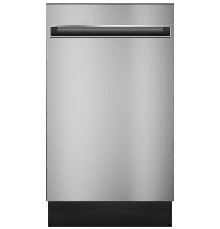 Photos - Integrated Dishwasher General Electric GE Profile PDT145S 18 Inch Wide 8 Place Setting Energy Star Rated Built-In Top Control Dishwasher with Piranha Hard Food Dis 
