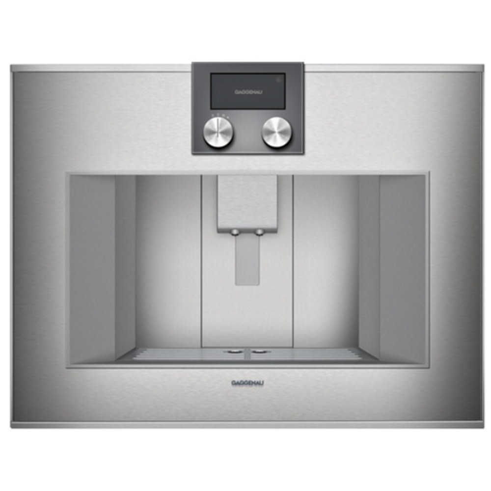 Gaggenau CM470711 400 Series Built-In Coffee Machine Stainless Steel Beverage Appliances Coffee Machines Built In Coffee Machines