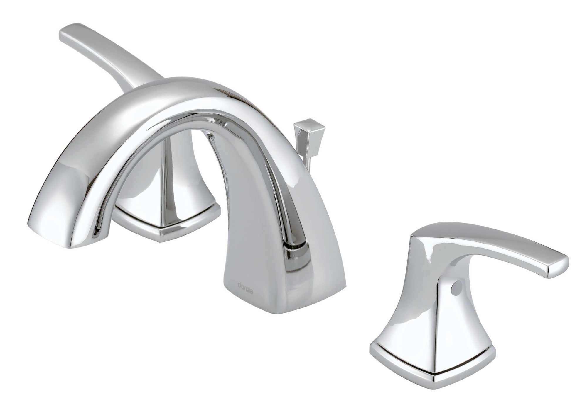 Photos - Tap Gerber D304118 Vaughn 1.2 GPM Widespread Bathroom Faucet and Pop-Up Drain Assembly Chrome Faucet Bathroom Sink Faucets Doubl 