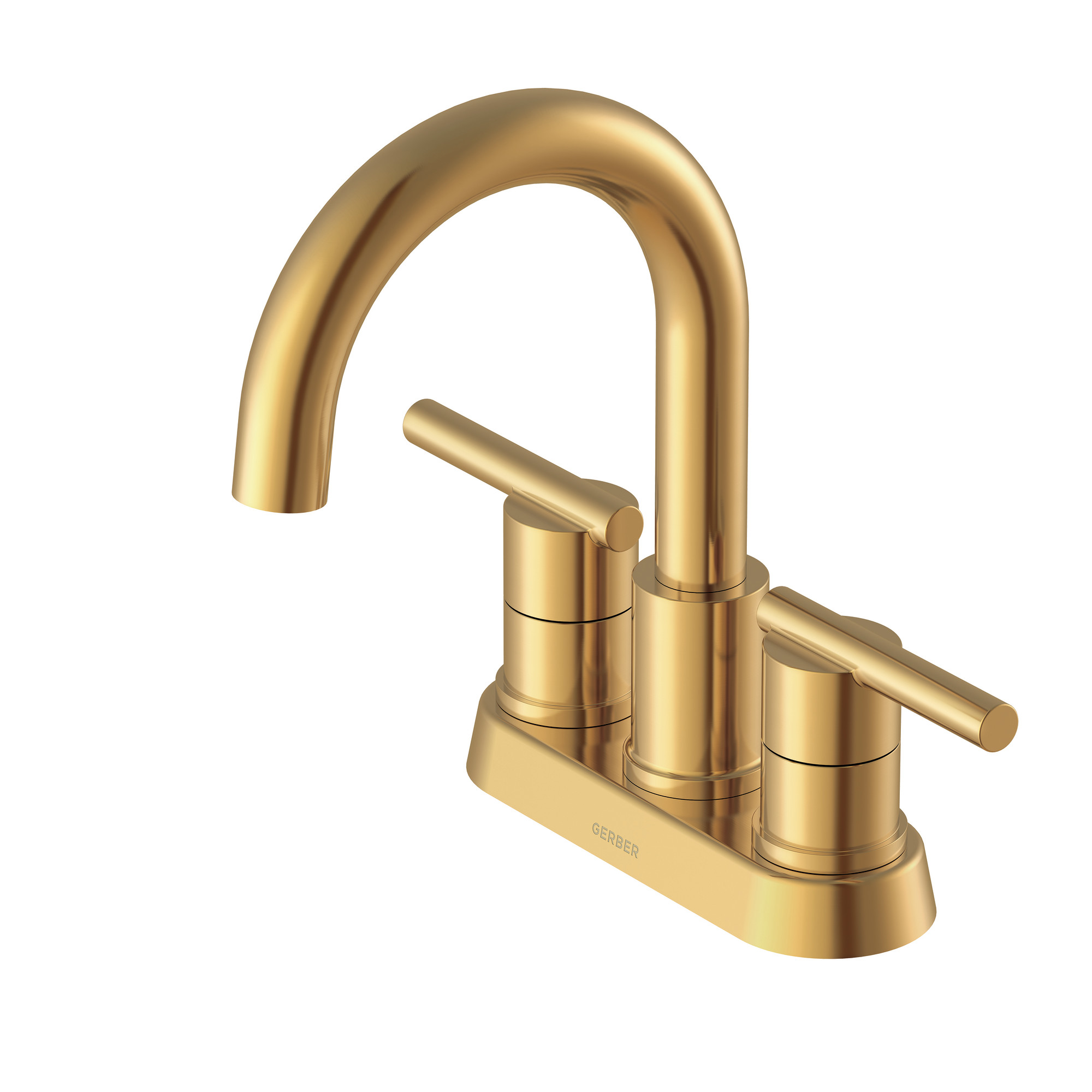 Photos - Tap Gerber D307058 Parma 1.2 GPM Mini-Widespread Bathroom Faucet Brushed Bronze Faucet Bathroom Sink Faucets Double Handle D3070 