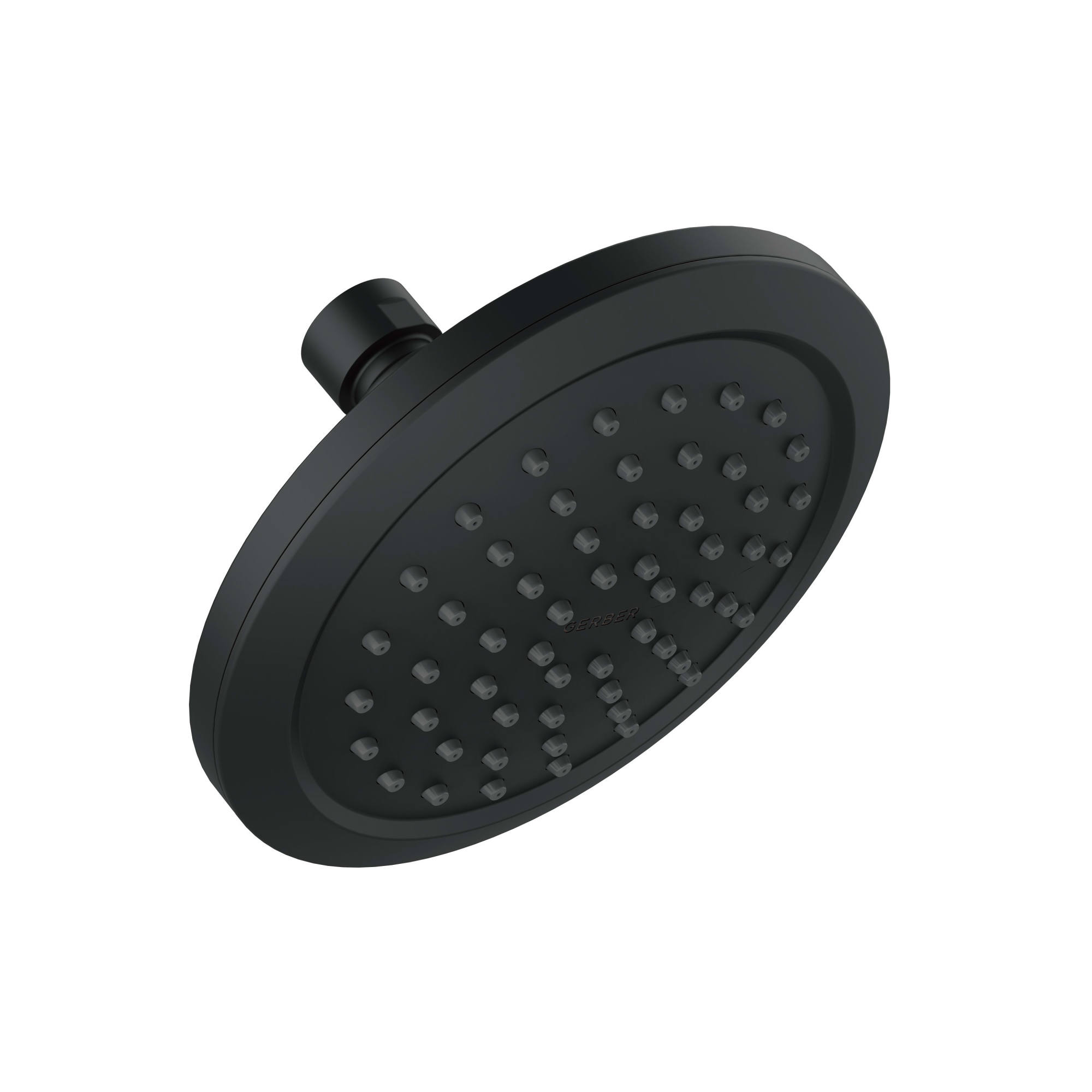 Photos - Shower System Gerber D460279 Northerly 1.75 GPM Single Function Shower Head Satin Black Showers Shower Heads Single Function D460279BS 