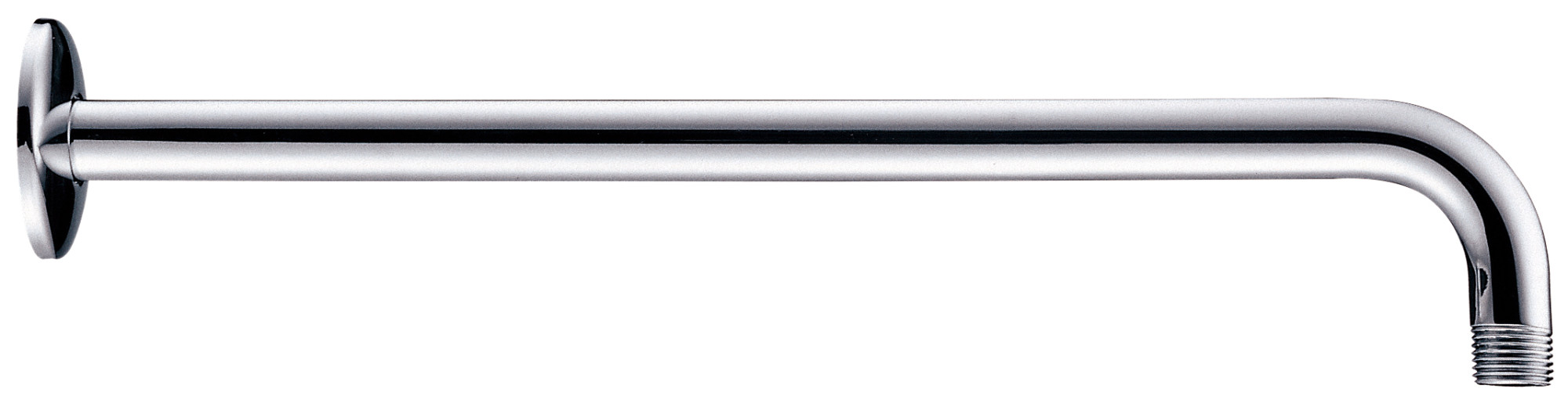 Photos - Shower Riser Rail & Head Holder Gerber D481027 15" Right Angle Shower Arm with Flange Chrome Bath and Shower Accessories Shower Components Shower Arms 