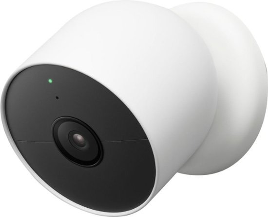 Photos - Surveillance Camera Google Nest GA01317-US Indoor / Outdoor Wireless Camera White Electrical and Electronics Security Systems Cameras 