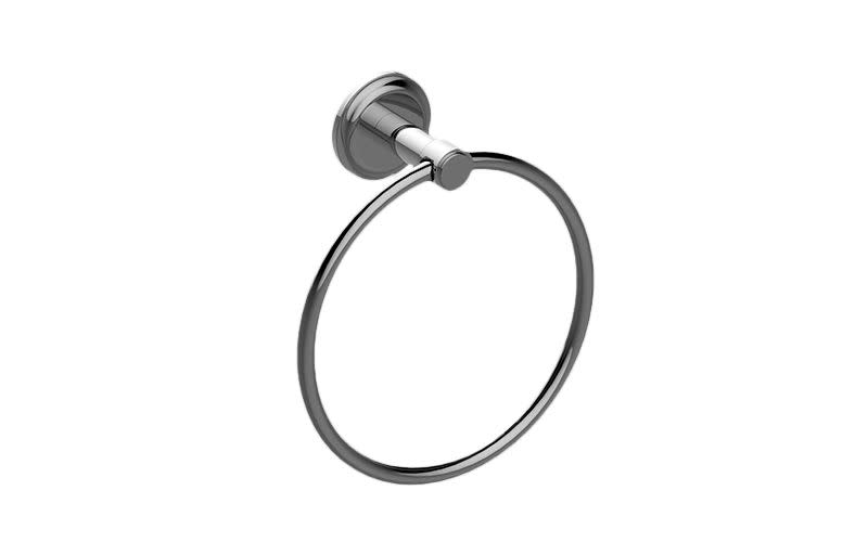Photos - Towel Holder Graff G-19106 Vintage 6-1/2" Wall Mounted Towel Ring Polished Chrome Bathroom Hardware and Accessories Bathroom Hardware Tow 