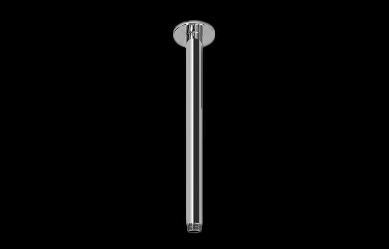 Photos - Shower Riser Rail & Head Holder Graff G-8536 Contemporary 6" Ceiling Shower Arm Polished Chrome Bath and Shower Accessories Shower Components Shower Arms G 